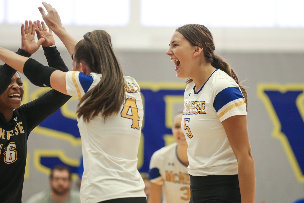 McNeese Volleyball tweet media