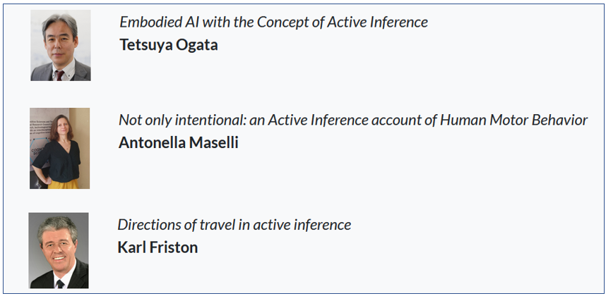iwai_ws's tweet image. IWAI2023 is warming up! 
Check the keynote speakers 📢 and the accepted papers.

@antinulla @tetsuyaogata1 and Karl Friston!
And register here👉 iwaiworkshop.github.io/#registration

Ultra reduced price for students!😻
