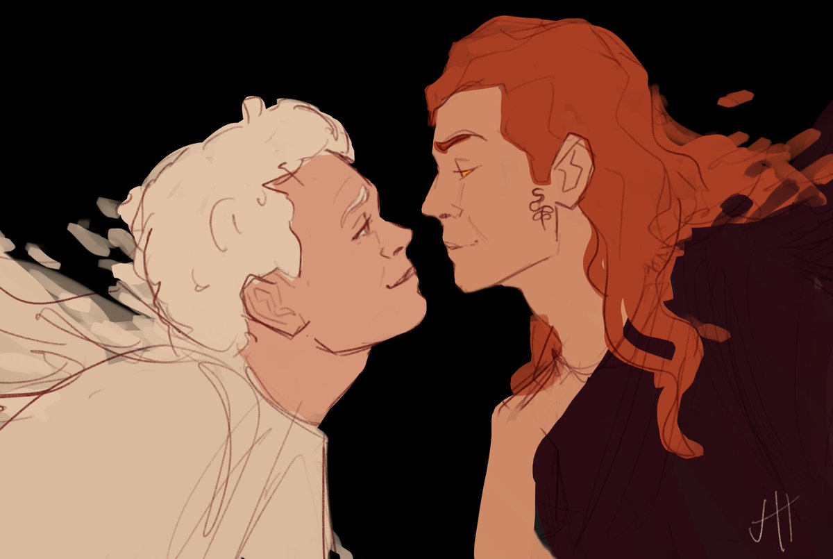WIP #GoodOmen2 because the finale has me in shambles