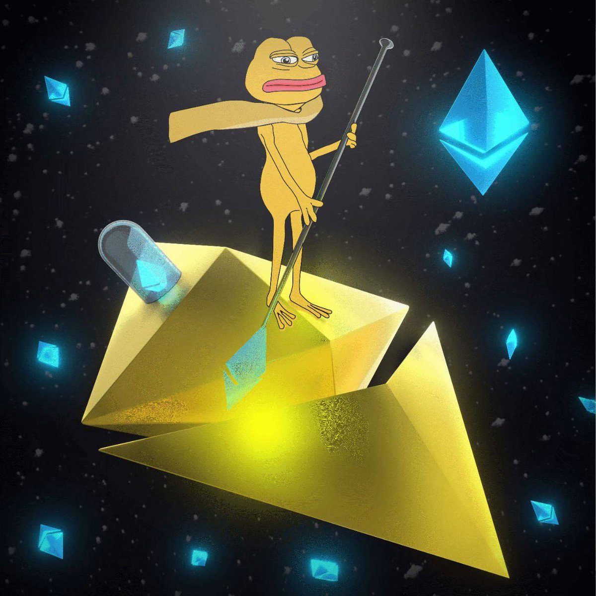 heilongeth's tweet photo. @pepe2coineth @elonmusk Let's go to the moon #pepe2 https://t.co/giN81Dh8fq