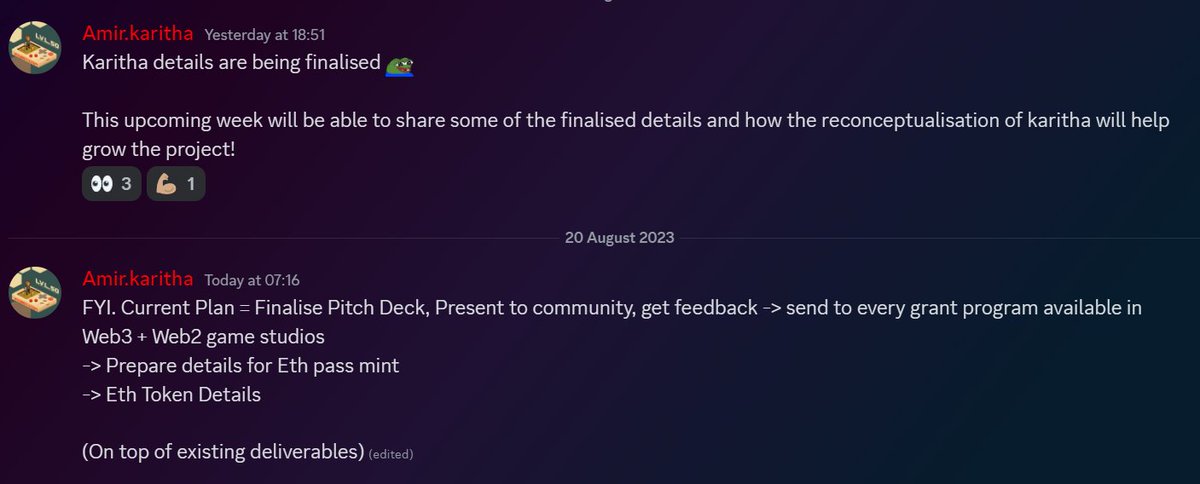 Karitha | The New Beginning tweet media