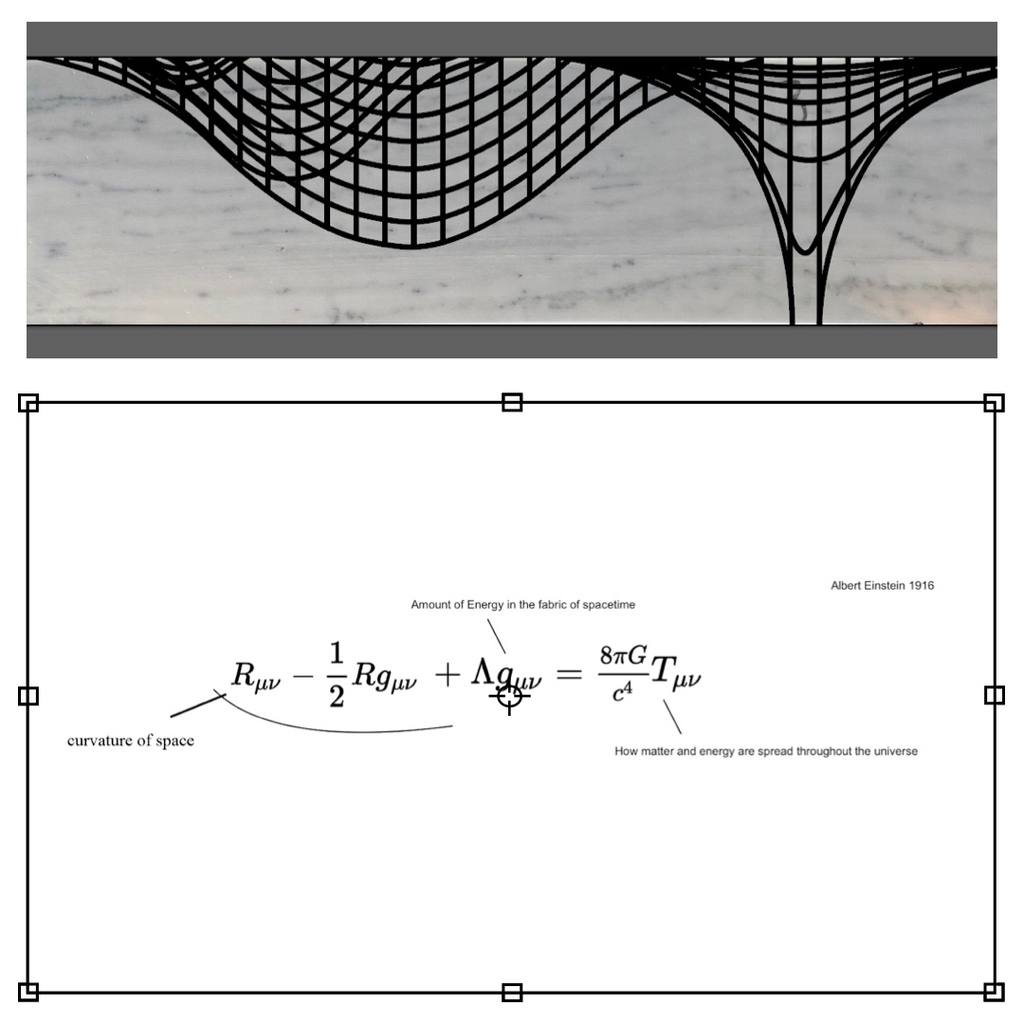 Ashley Zelinskie (@azelinskie) on Twitter photo The final touches ✨ working closely with astronomer <a href="/astropixie/">★ dr amanda bauer ★</a> to create the engravings for the sides of my piece for @yerkesobservatory Here you can see an X-ray view of the topography of the sculpture as well as Einstein’s field equations explaining the warping of spacetime! The final touches ✨ working closely with astronomer <a href="/astropixie/">★ dr amanda bauer ★</a> to create the engravings for the sides of my piece for @yerkesobservatory Here you can see an X-ray view of the topography of the sculpture as well as Einstein’s field equations explaining the warping of spacetime!