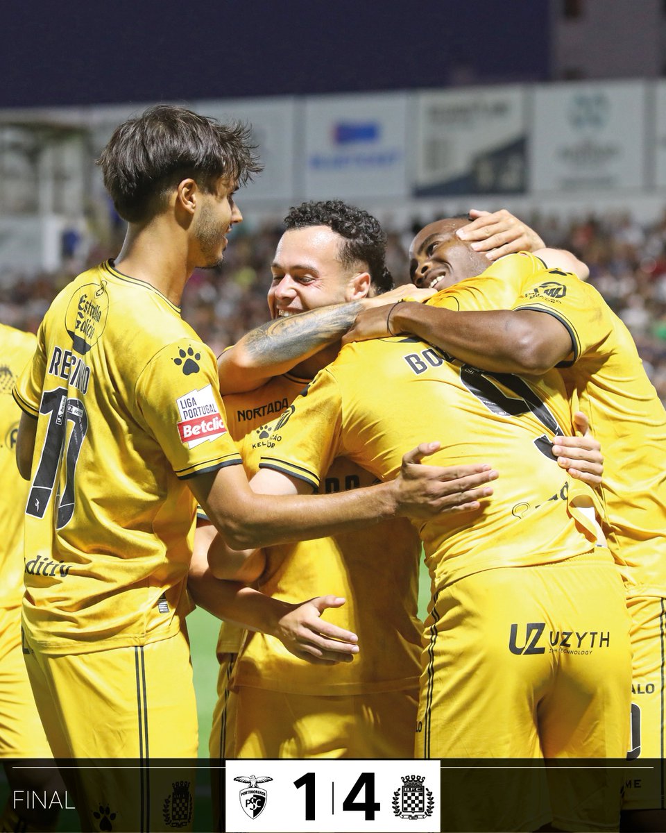 +𝟯! 𝗩𝗔𝗠𝗢𝗢𝗢𝗦 🏁

Liga 23/24 / J2 - Final

⏱ Portimonense SC 1-4 Boavista FC
⚽️ A.G. (6'), Bozeník (9'), T. Morais (22'), Vukotic (90-5')

#FeitosDeXadrez #PSCBFC