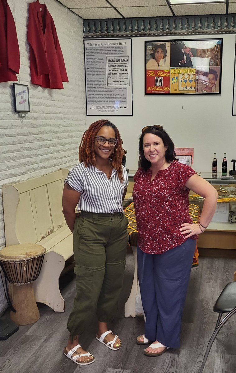 I stopped by to visit <a href="/fahi_museum/">fahi_museum</a>  today in Martinsville, VA.
Deshanta Hairston, Executive Director, gave us a guided tour of the exhibits with highlights of many amazing contributions from the Fayette Area Historical Initiative.