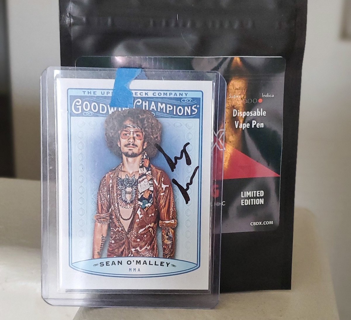 🔥GIVEAWAY🔥 Join our #UFC292 LIVE Reaction to find out how to win this Sean O'Malley signed card and vape pen... youtube.com/live/jA1pPhOp7…

(One of the steps is to retweet this post)

Good luck, and enjoy the fights! 🍻

#TheMMAholes