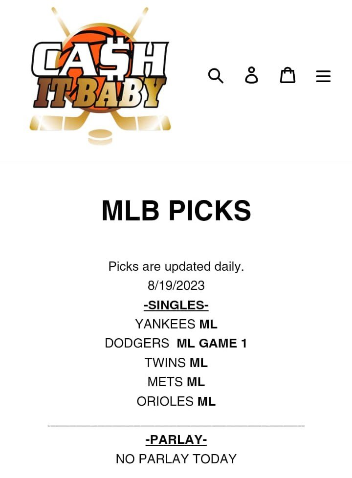 bigdogintel's tweet photo. #cashitbaby

#NFL:
#Jaguars ML
#Dolphins +2.5 
#Billls -1
#Bears/#Colts UNDER 38
#Jets -3
#Raiders ML
#Cowboys +7

#MLB
#Yankees ML
#Dodgers ML GM1
#twins ML
#Mets ML
#Orioles ML https://t.co/KWuKHlIhAX