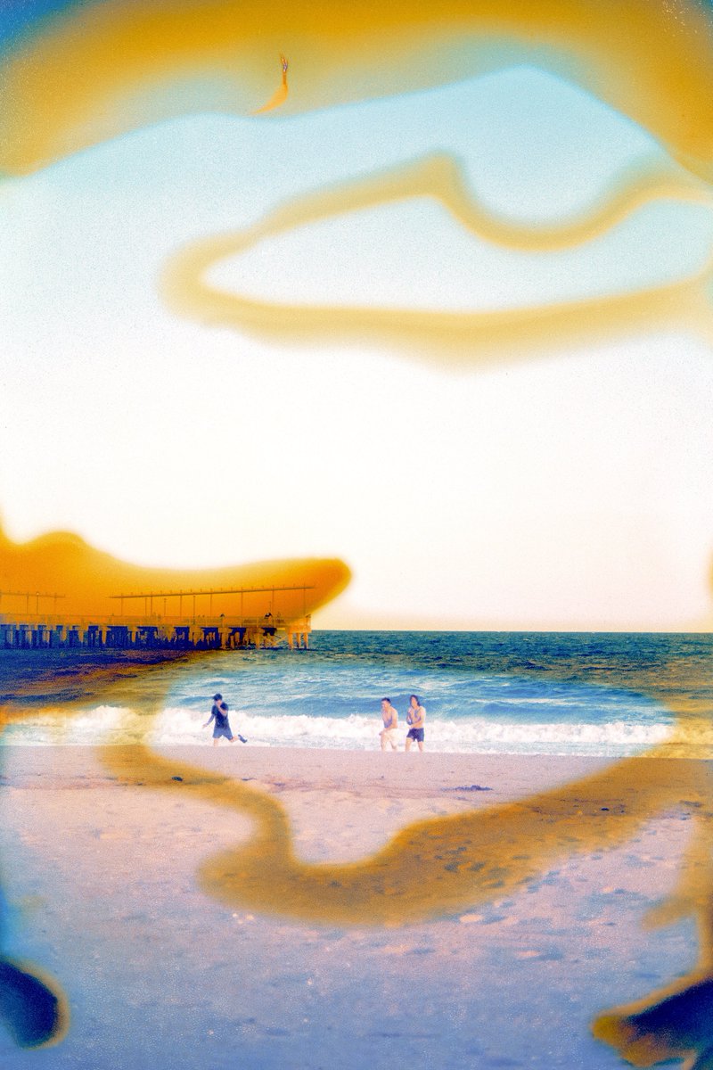 35mm film boiled in seawater