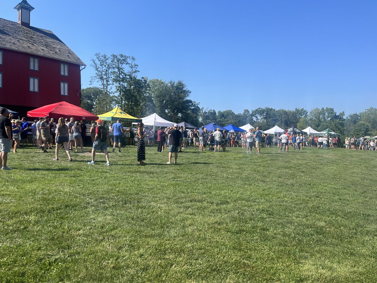 Beautiful day for a BrewFest 🍻 #eventsponsorship #GettysburgBrewFestandTrail5K