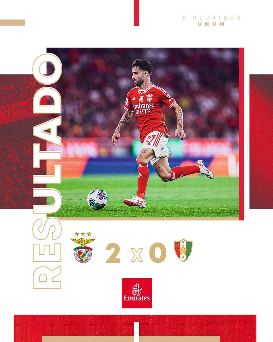 ❤⚪ Vitória em casa!

#SLBCFEA • #LigaPortugal