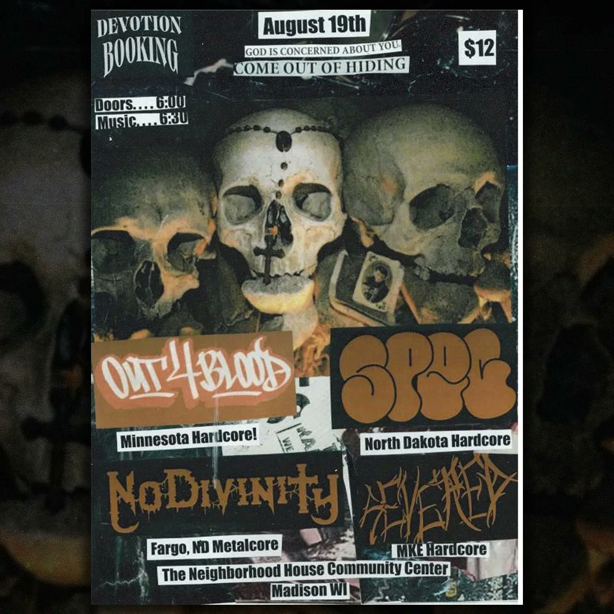out4bloodhc's tweet photo. moshing in madison wisconsin tonight https://t.co/ZhE9716TS1