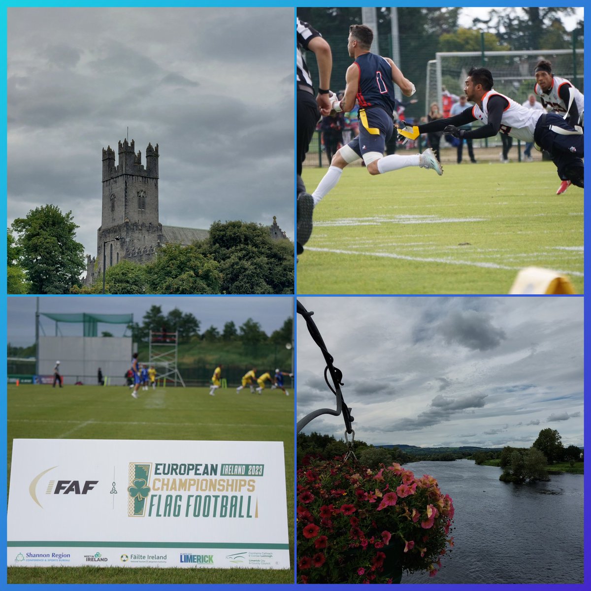 Our story of the week is written in Limerick, Ireland, where the European Championships flag football is being played. A sport that is growing fast. <a href="/pierretrochet/">Pierre TROCHET</a> of IFAF about plans, dreams and development #flagfootball #Ireland discoverthegames.com/exciting-times…