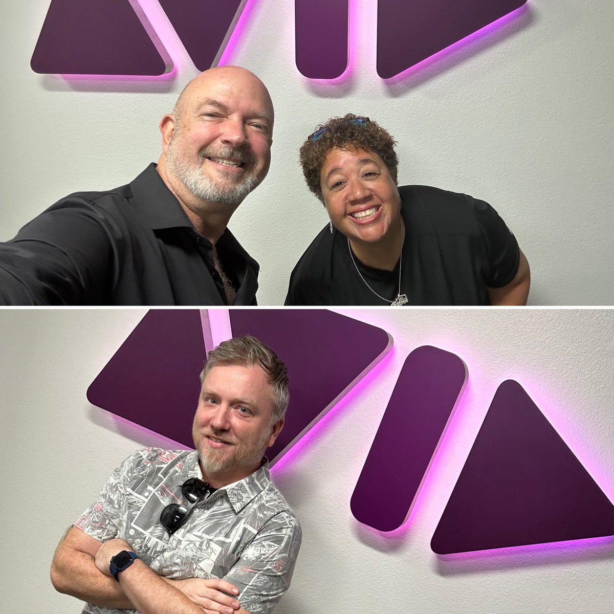 LA_MichaelK's tweet photo. @kelleydixon , ACE and @Pabink68 , ACE came by @Avid to chat with me about their Emmy nomination, lightsaber battles and crafting the amazing world Obi-Wan Kenobi! Thank you and Congratulations!! @MediaComposer @ACEFilmEditors @MPEG700 #editing #postproduction https://t.co/tpC7ZiHv9i