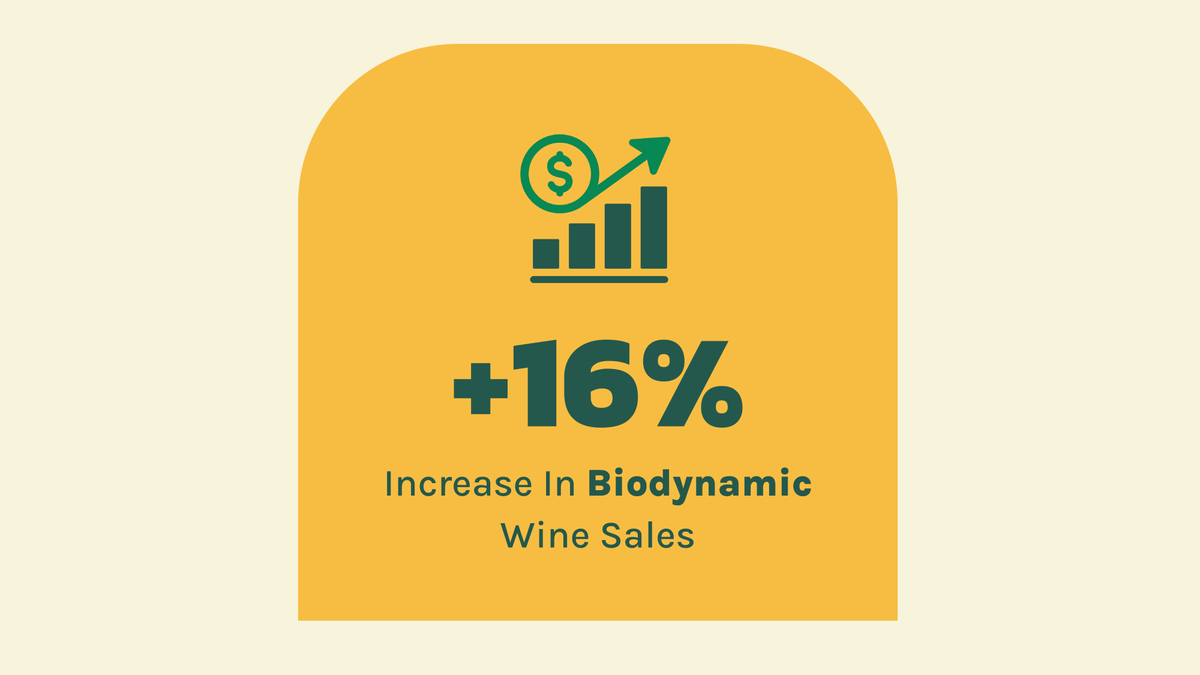 provihq's tweet photo. Consumers are increasingly seeking wines made from organic and biodynamically grown grapes, reflecting a growing interest in sustainable and natural winemaking practices. Here’s how consumer demand influenced on- and off-premise B2B buying behavior in Provi’s marketplace. https://t.co/Dq3tkyvD0k