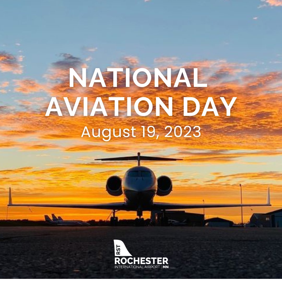 Image for the Tweet beginning: Happy National Aviation Day! 🛫