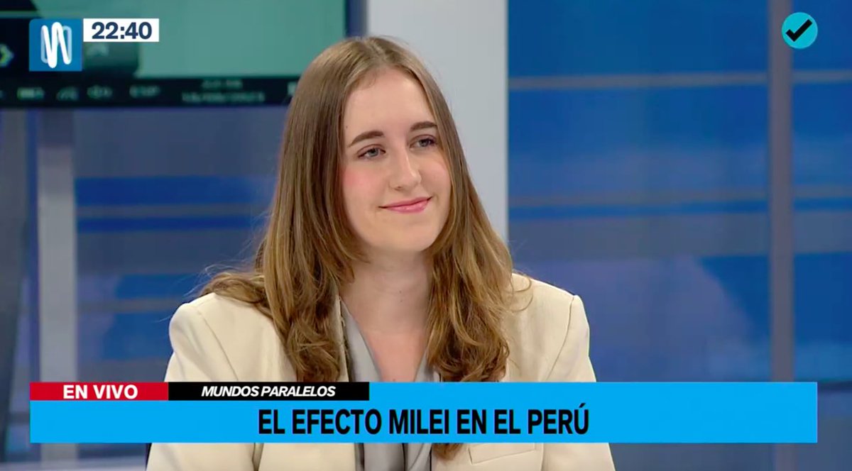 danipolitics's tweet photo. Ayer estuve en Canal N con Francisco de Piérola (@panch_pe) analizando el fenómeno Milei y su conexión con el Perú y la región. Los invito a ver la entrevista 

https://t.co/OBL39hgZkS https://t.co/ouI2m8zcn1