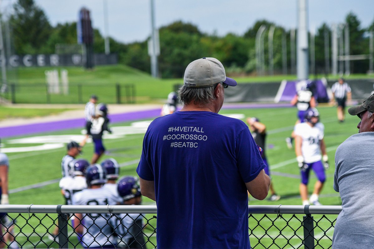 We loved welcoming some of our most loyal fans to our practice today! 💜 Not a season ticket member yet? Secure your tickets now 🎟️ bit.ly/3OguOuC #GoCrossGo