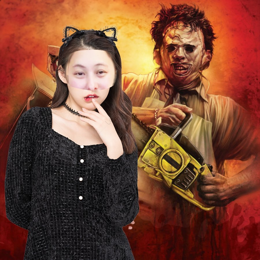 meet my new boyfriend right now hurry it’s an emergency also i’m playing the texas chainsaw massacre twitch.tv/puffyroll
