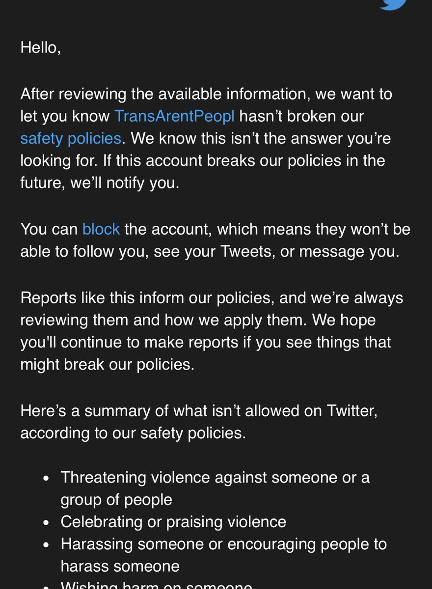 Its ok, I can block people when twitter (sorry “x”) won’t enforce their own policies. For now at least. This site is fucking done.