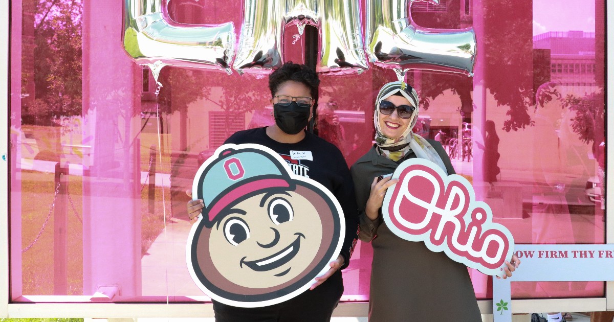 OSUEHEOUE's tweet image. Join us on Monday at the PAES building lawn and lobby for the Department of Human Sciences annual Welcome {Back} Festival! 

Monday, August 21 from 10:30 AM-12 PM join fellow students, staff and faculty for games, giveaways and more.