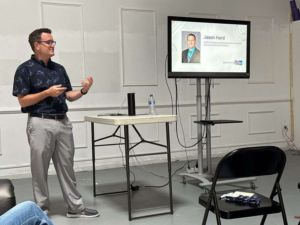 What an honor to present today at the Georgia Professional Photographer’s Association Showcase and share the impact that artificial intelligence on creative career fields. #ArtificialIntelligence #photography <a href="/ai4k12/">AI4K12.org</a> <a href="/GoogleAI/">Google AI</a> <a href="/MicrosoftAI/">Microsoft AI</a> <a href="/OpenAI/">OpenAI</a> <a href="/Meta/">Meta</a> <a href="/asugsvsummit/">ASU+GSV</a>