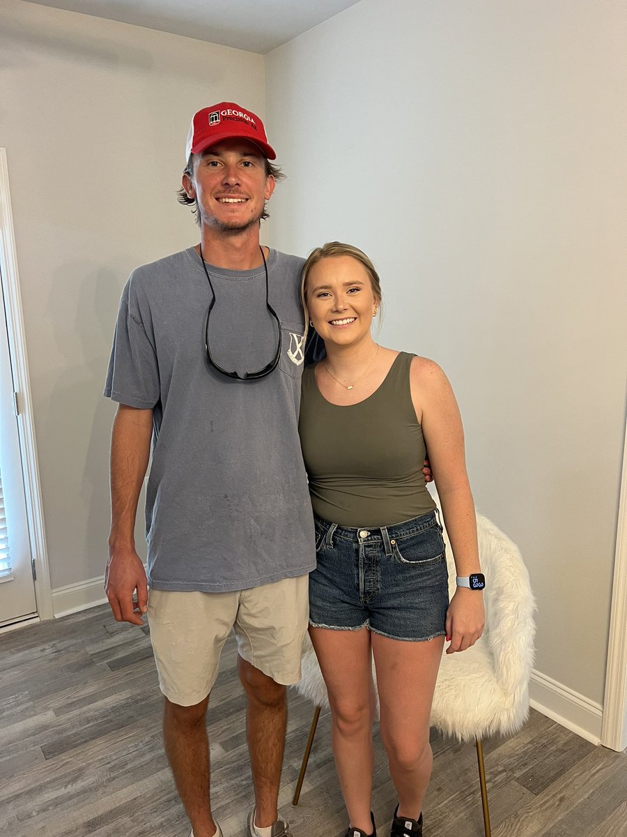 Got these two moved in today. <a href="/Beasley_Dalton1/">Dalton Beasley</a> is working on masters and <a href="/savannahhbb/">Savannah</a> is half way done at ABAC. Maybe they will survive together for 2 years. Dad is happy they are together!