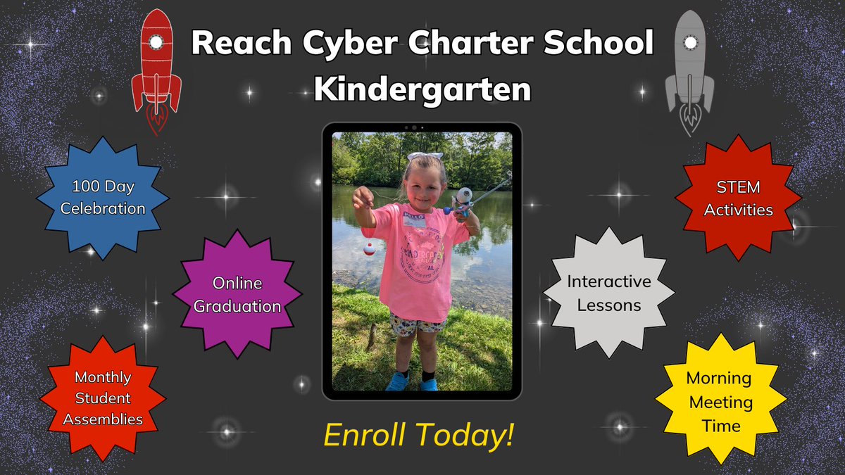 ReachCyber's tweet photo. Reach Cyber Charter School is now enrolling for the 2023-24 school year! To find out all the details about Reach's educational experience, register to join in one of our upcoming Information Sessions. Details can be found at https://t.co/j4jCSzX0Zk. #ReachCyber #InspireAndNurture https://t.co/QrCqkeuANk
