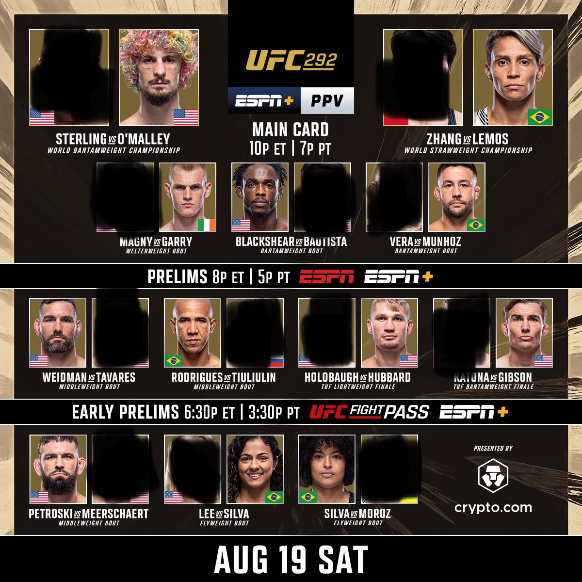 2Chico239's tweet photo. My picks for tonight let’s go #UFC292 https://t.co/8zjDahhWcl
