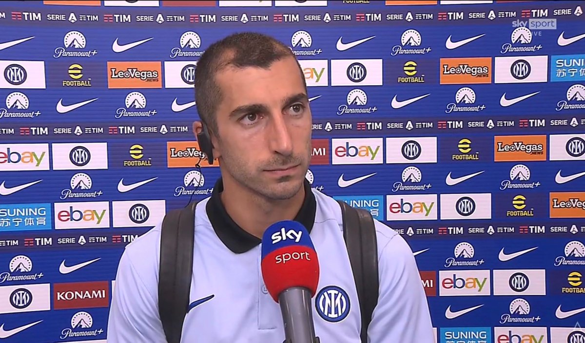 EvaAProvenzano's tweet photo. #Mkhitaryan: "Lukaku? Siamo rimasti sorpresi tutti, ma quello che è successo è già passato. Non voglio toccare questo tema, ringrazio chi è arrivato e ci darà una mano per il futuro" https://t.co/BFxIew4pAm