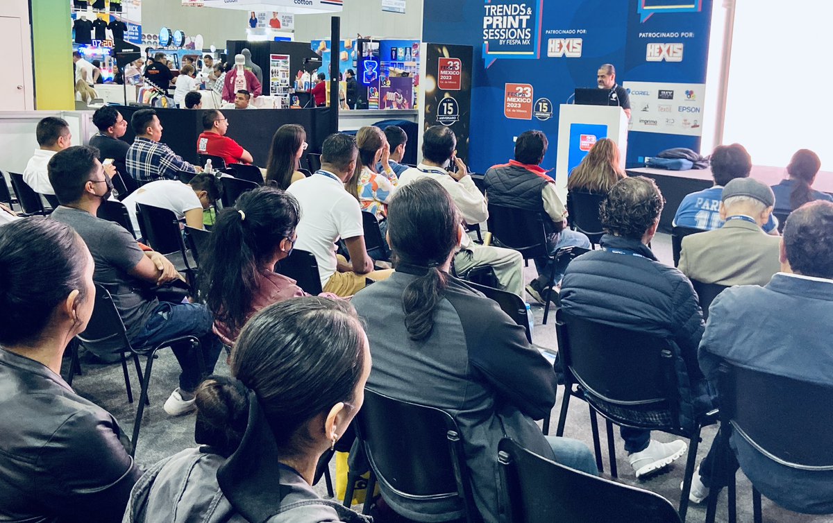 FESPAMexico's tweet image. Oscar Velázquez, Gerente de Productos de #Corel, nos presenta la interesante #Conferencia: La tecnología como plataforma de impulso para su empresa. 

#FESPAMÉXICO #FESPA2023
#FESPAEdición15 #15Aniversario
