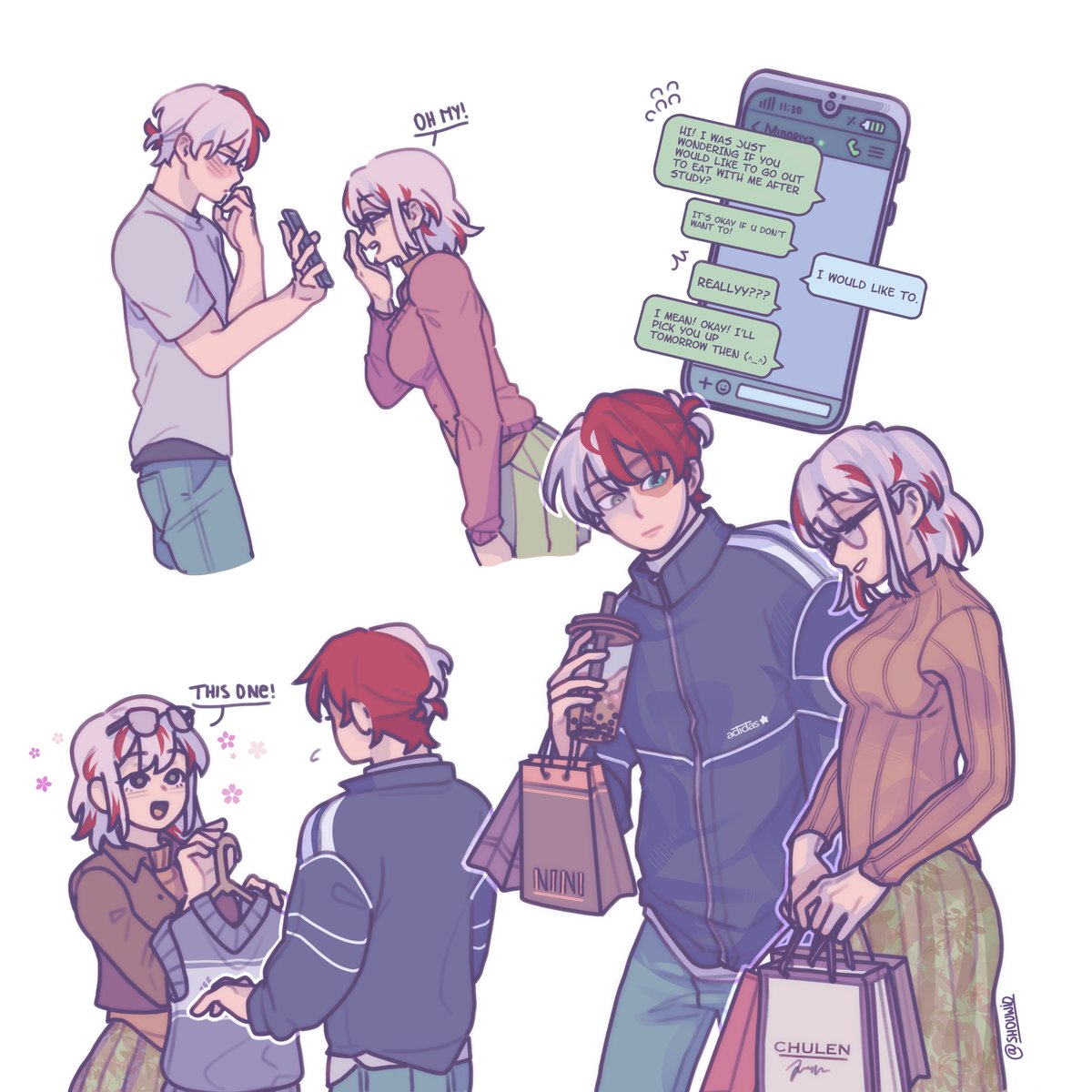 Fuyumi loves study dates <3