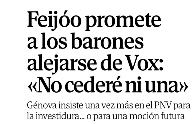 TrashorrasVOX's tweet photo. Casado, Feijoo...los españoles ven como el PP no es capaz de poner al frente de su formación a nadie que tenga los arrestos suficientes para mandar a freir espárragos a los separatistas y formar de una vez un frente común contra Sánchez y los enemigos de España.

SÓLO QUEDA VOX🇪🇸 https://t.co/bGqn4CeBEM