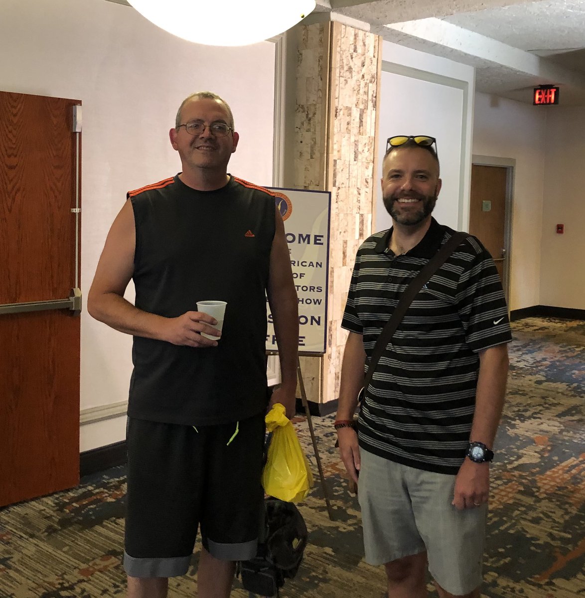 PipeProfessor's tweet photo. Another great NASPC Ohio Pipe Show. Great seeing old friends and making new ones.
#pipes #pipesmoking #pipesmoker #pipecommunity #pipecollector #thepipeprofessor #tobaccopipes #tobaccopipesmoking #smokingpipes #botl #ytpc #igpc #naspc #ohiopipeshow2023 https://t.co/ztPQa7Pt0e