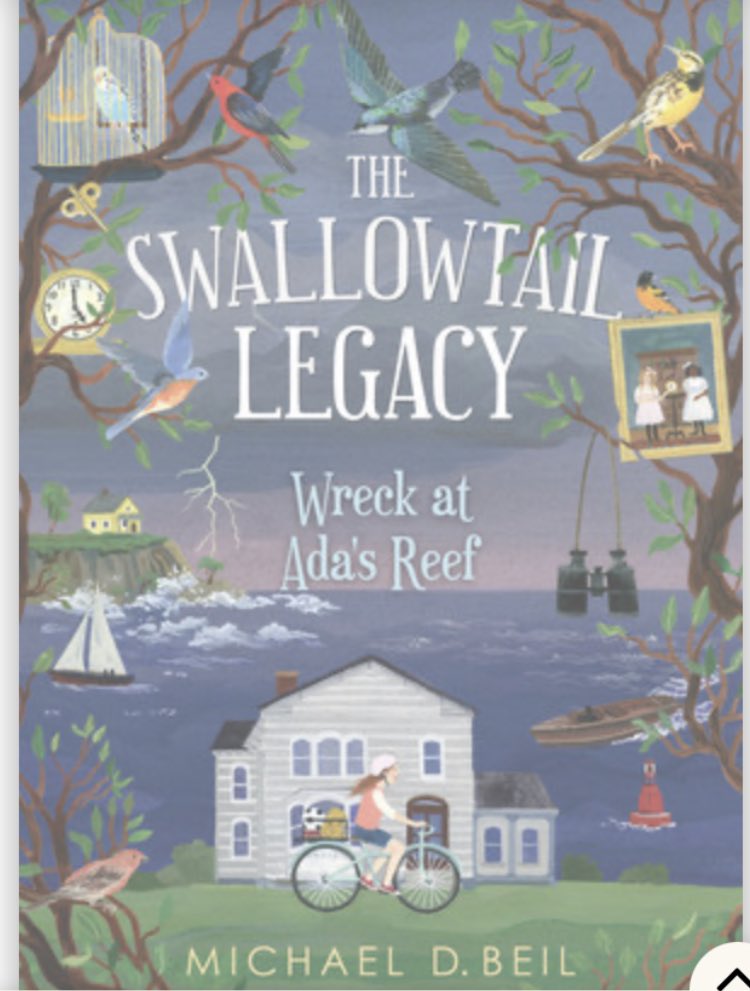 Just read the first book in this wonderful contemporary MG series, The Swallowtail Legacy series by Michael D Beil. Unputdownable!!! Loved the main character, Lark, and the exciting ending. <a href="/HolidayHouseBks/">Holiday House Publishing, Inc.</a>