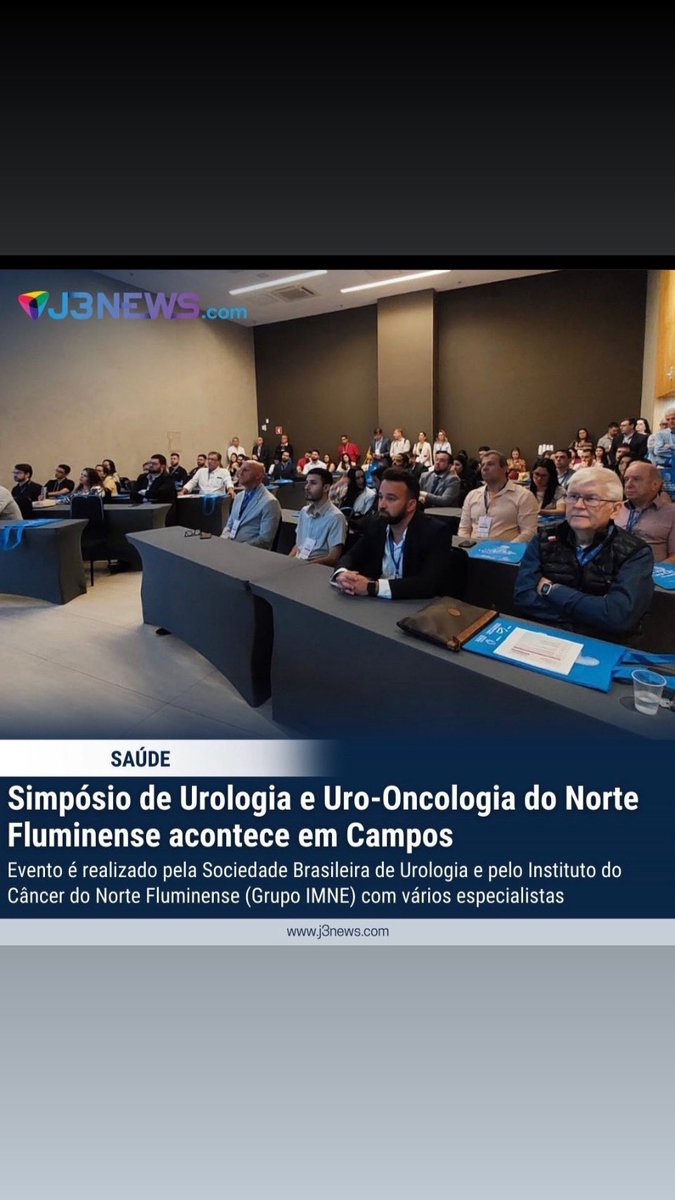 Realizamos a Jornada do Norte Fluminense de Urologia - Mais de 160 inscritos . Sucesso !