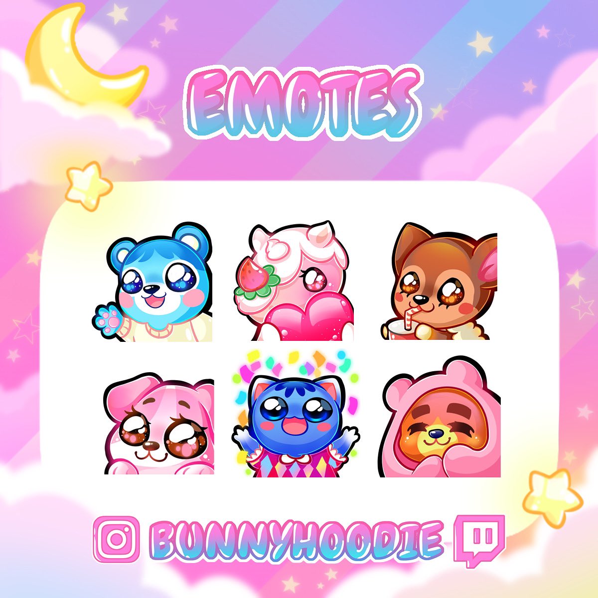 hqqdie's tweet photo. My commissions are OPEN for a little bit! All info in my bio 💖💕 #twitchemoteartist #twitchemotes https://t.co/w6OpVIMZ84