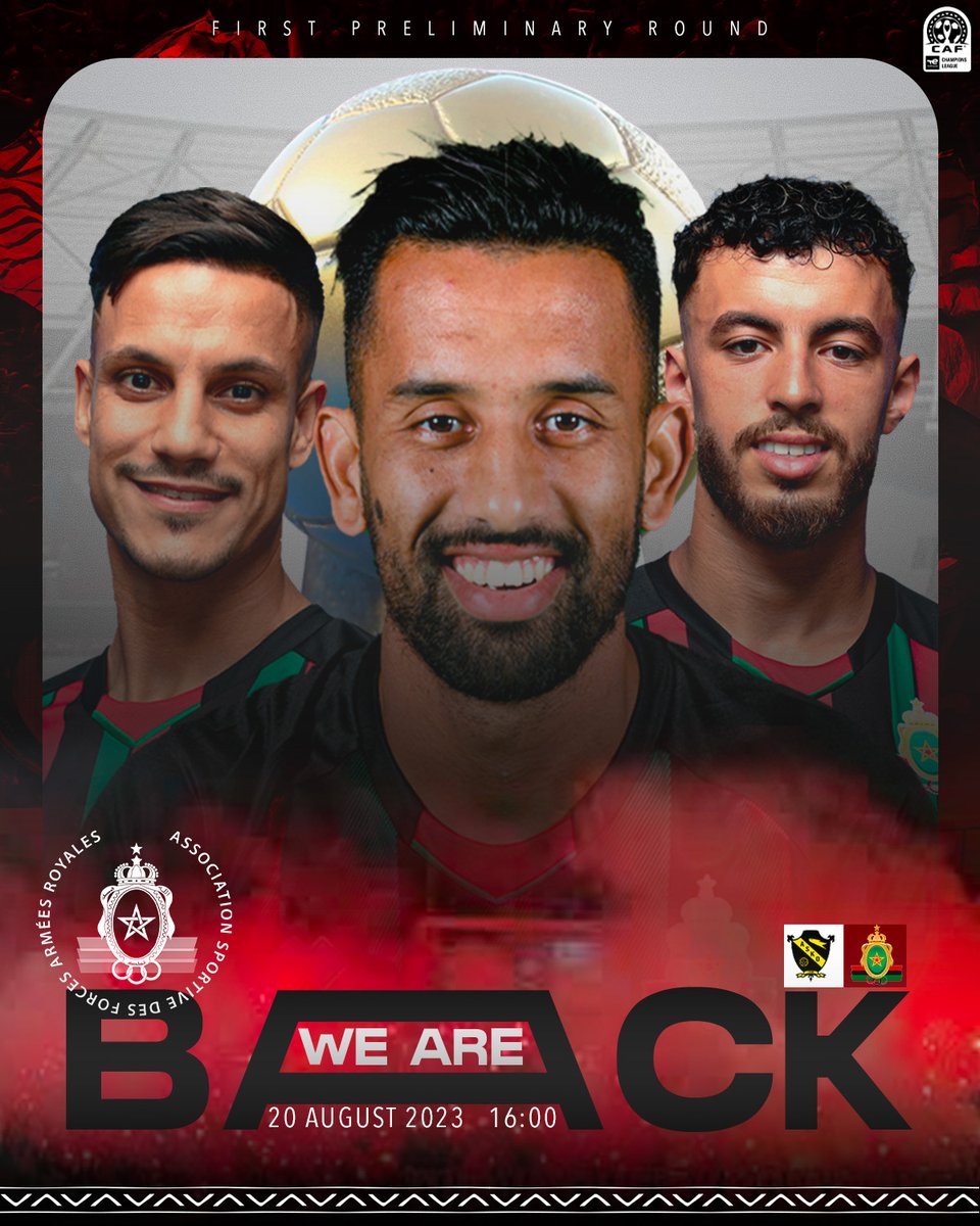 ASFAR_Officiel's tweet photo. 🔴⚫️🟢
We’re back again
#ASFAR
#Football
#EquipeA https://t.co/oGAID3Ukyu