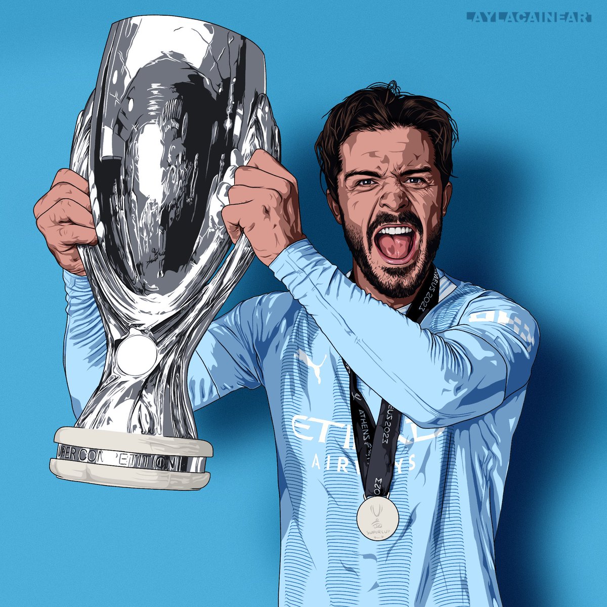 Kings of Europe, UEFA Super Cup Champions!🏆🏆🏆🏆 <a href="/JackGrealish/">Jack Grealish</a>