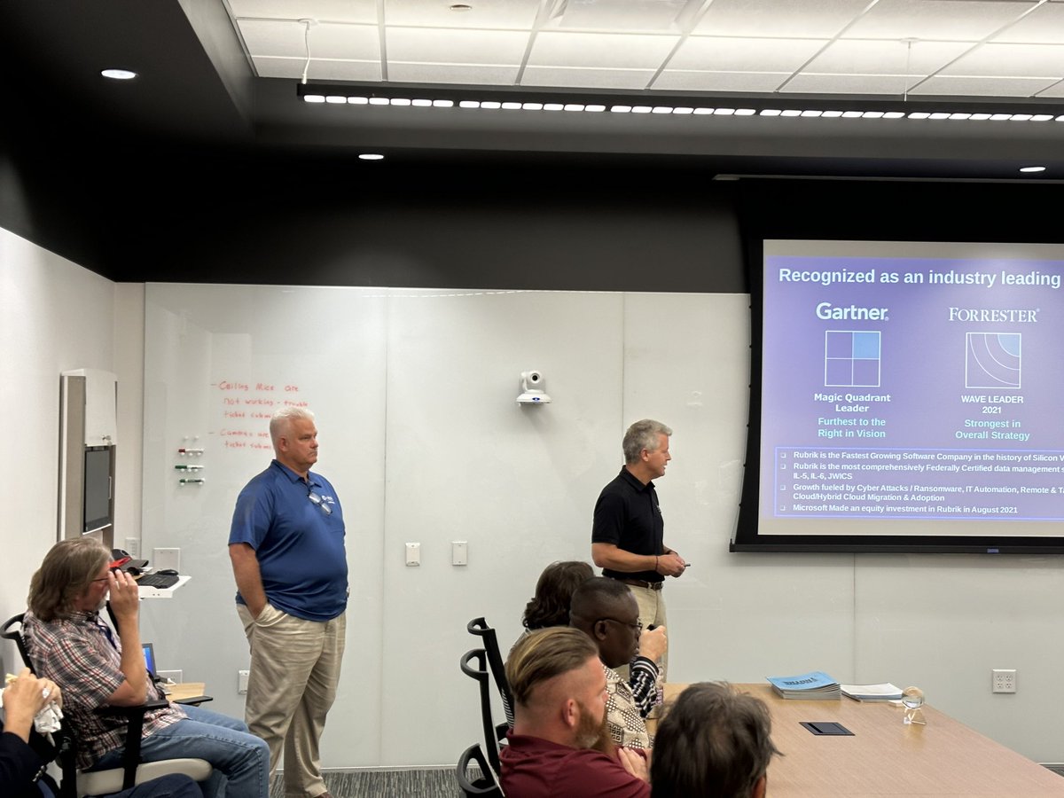 OneTechCorp's tweet photo. Great showing last week with @COSISSA!  

Thanks for having @OneTechCorp and @runrik! https://t.co/EwLdArDX80