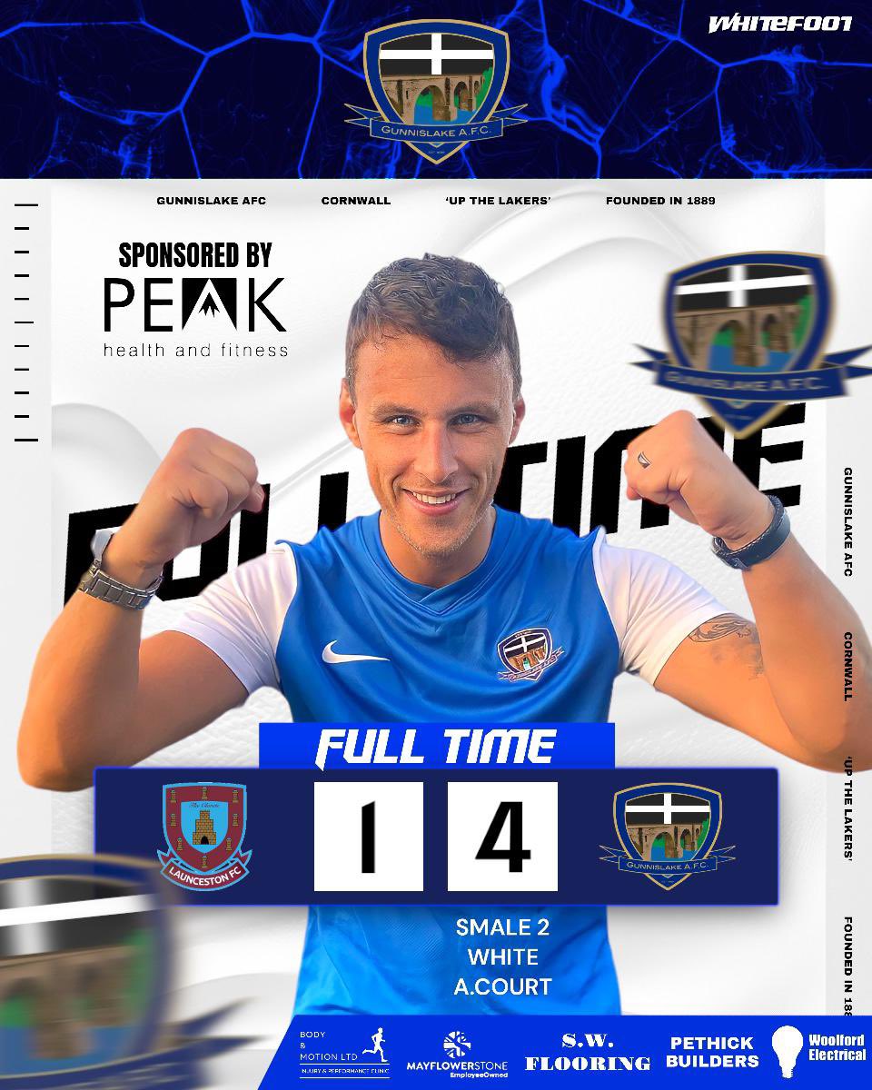 TheLakers1889's tweet photo. FT Launceston Res 1 Gunnislake 4 @Cornishfootball @swsportsnews @PLsportsnews @whitefootp @cornishtimes @StPiranLeague https://t.co/5gaIeI82Dm