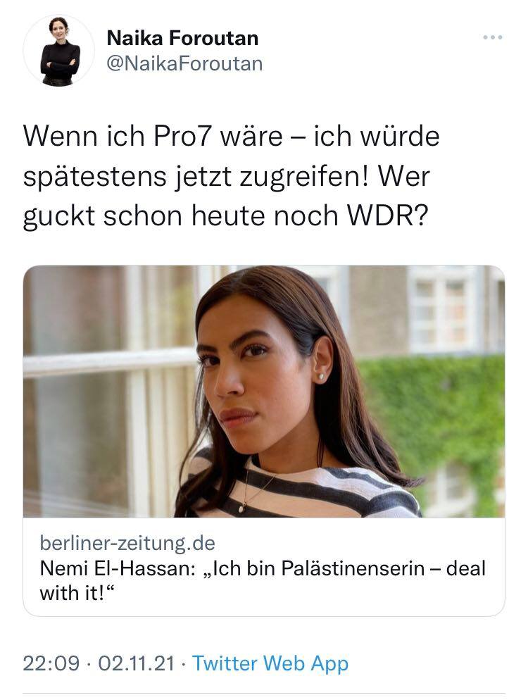 MollersPaul's tweet photo. @RonenSteinke Warum schreiben Sie nie über Islamismus-Framer?
Über Anti-Israel-Agitation, öffentlich gefördert?
#Lunz #Callamard #Zakaria #CFFP
Über Terrorfans, die in Schulbüchern gefeiert werden?
#ElDabbas
Über "Migrationsforscher", die Islamisten & Israel-Feinde unterstützen?
#DeZIM https://t.co/jwedwVx9Sw