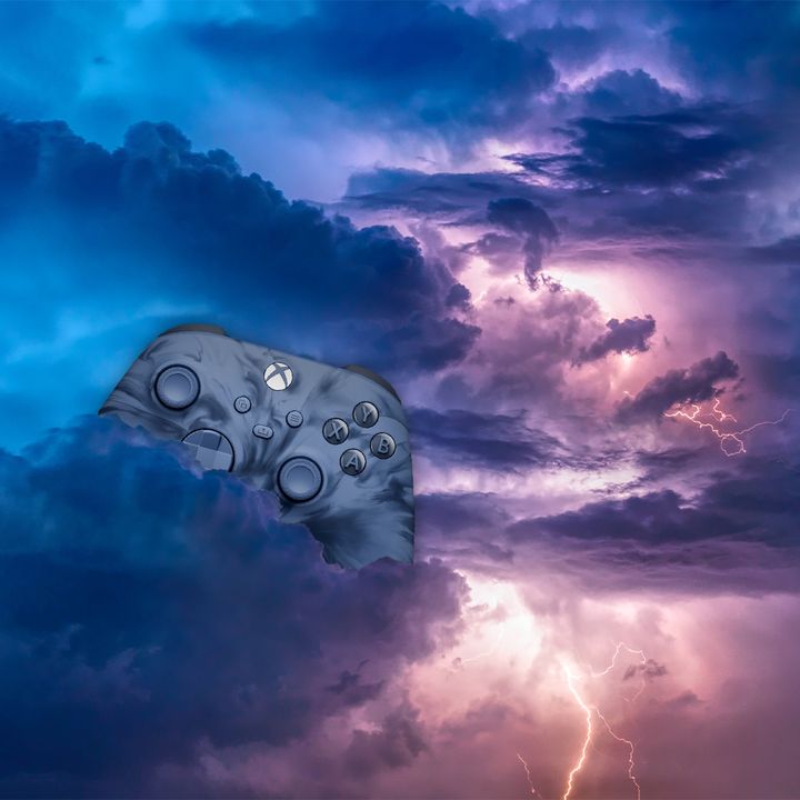 Soyez prêt à la tempête qui s'en vient. ⛈️ 

La nouvelle manette Xbox Stormcloud Vapour sans fil est disponible en précommande.

Préparez-vous à la tempête ici : bit.ly/3YpzRgK