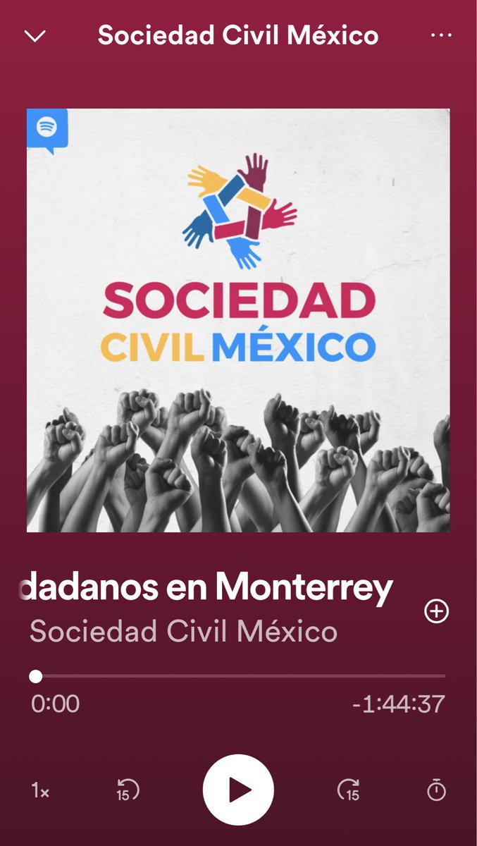 SocCivilMx's tweet photo. #FrenteAmplioPorMéxico
🔊Escucha el #PodcastSCMx con el #DebateFAM “Dialogo Ciudadano” en #Monterrey.
Acompáñanos y escucha los comentarios de nuestra Comunidad.
Acceso @SpotifyMexico: https://t.co/AliGTmJpH0
Por favor comenta y comparte. Gracias. https://t.co/czj7xXwzLn