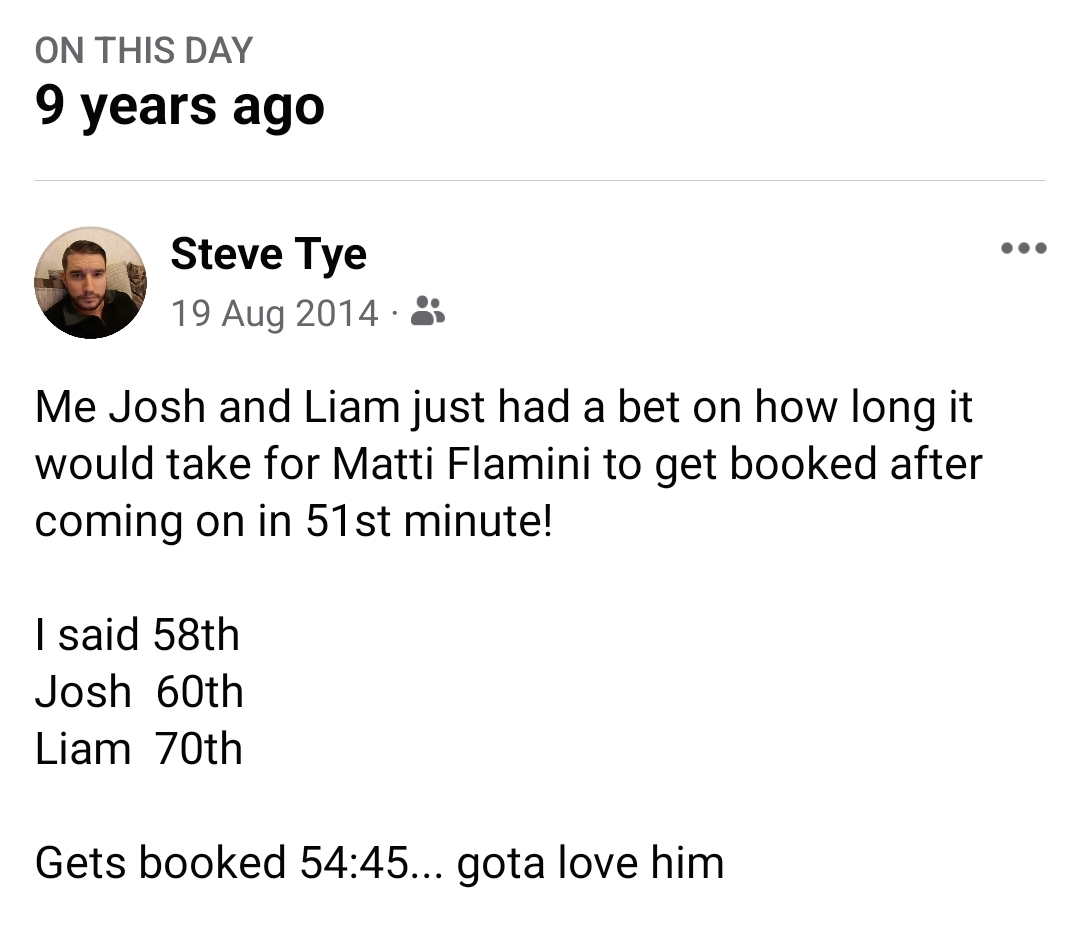 Srtye1983's tweet photo. @mathieuflamini @Arsenal @mathieuflamini this just popped up on my time line.. a bet with my two boys. 👌 Arsenal legend in the North London Derby https://t.co/6xwX7unG6J