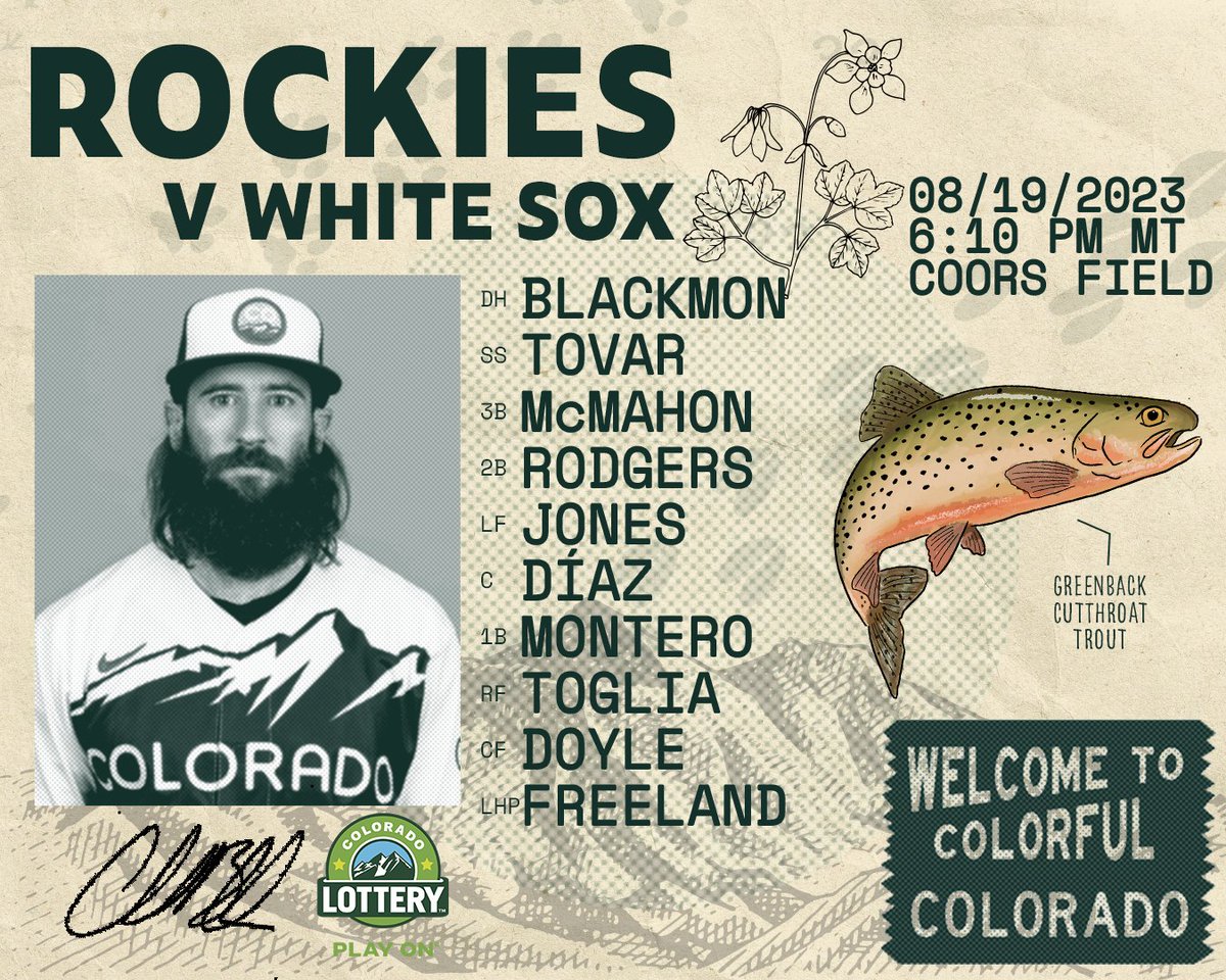 It's Helton Day at Coors!

Retweet this tweet for your chance to win your own City Connect jersey courtesy of <a href="/ColoLottery/">Colorado Lottery</a>