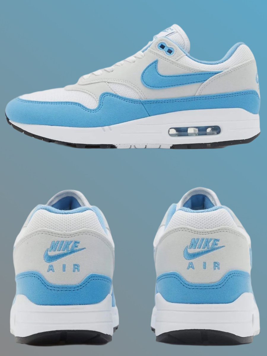 nicekicks's tweet photo. “UNC” Air Max 1’s coming soon 🥶 https://t.co/ooswn58o4v