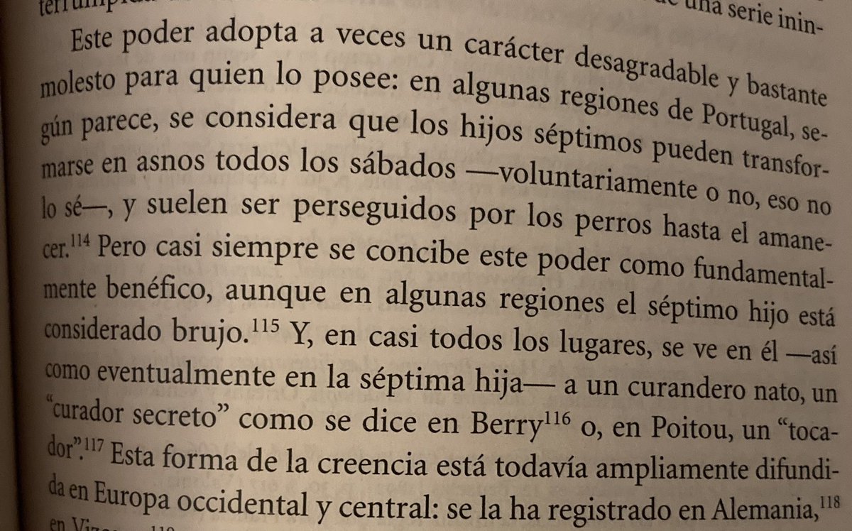 silviabroome's tweet photo. Sobre el poder sobrenatural atribuido particularmente al séptimo hijo (o ¡Viva Portugal!). #MarchBloch #LosReyesTaumaturgos #Relecturas https://t.co/k8I3IyQjUt