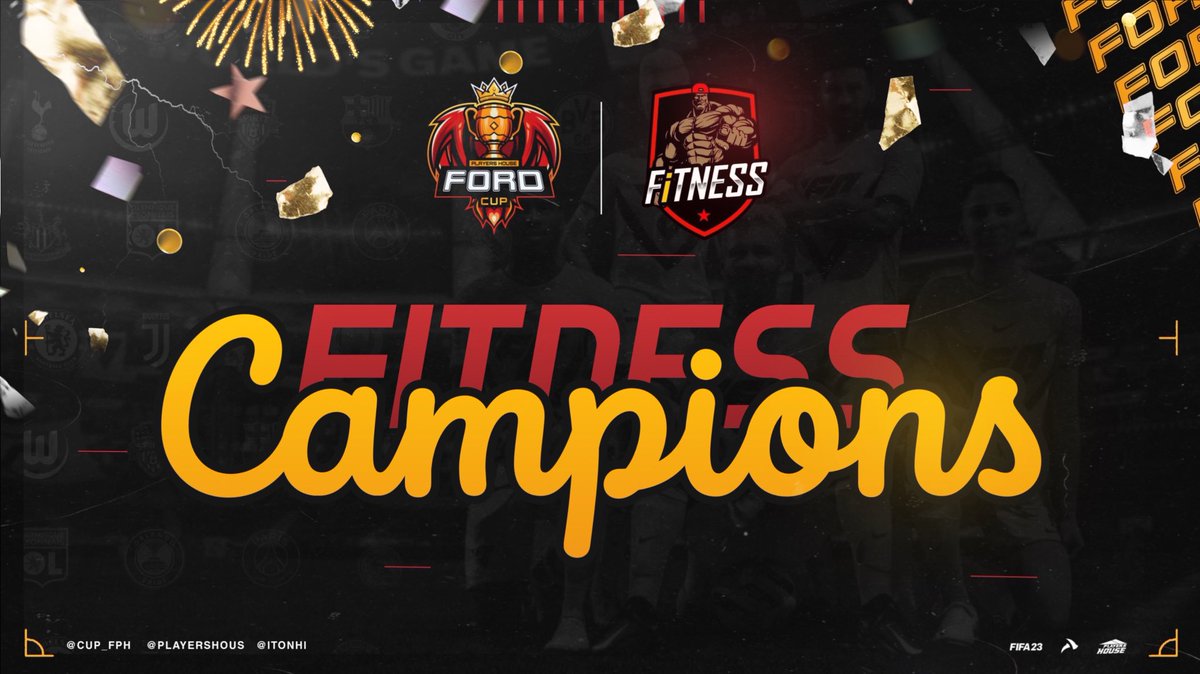 رسـمياً نادي FITNESS  بطلًا لبطولة فورد النسخة الثانية 🎉🎊🏆

<a href="/iFiTNESS17/">FiTNESS FC</a> 
<a href="/PlayersHous/">Players House</a> 
#Pro_Club | #FIFA23