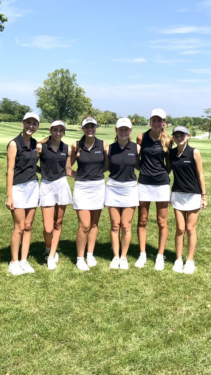Congratulations to SFHS Girls Golf for placing 6th at JT Invite in a field of 21 teams. 
Emmy H 80 - 9th place as an individual
Leah G 86
Bridget B 86 PR
Cali S 91
Elizabeth H 92
Molly B 95
<a href="/athletics_sfhs/">St. Francis High School Athletics</a>, <a href="/dhpreps/">Daily Herald Preps</a>, <a href="/kcchronicle/">Kane County Chronicle - Shaw Local</a>, @mysuburbanlife, @SFHS_spartans