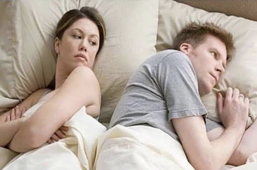 Mrs W: I wonder if he is thinking about our anniversary surprise.

Me: Why does Chally persist with playing  Knoyle and Tourey as central defenders. It’s killing me inside. 

#StockportCounty