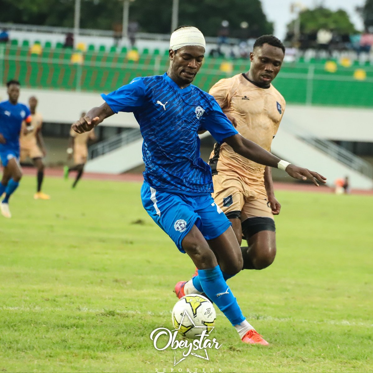 ObeyStar6's tweet photo. ASCK accroché à domicile. 
0-0, c'est le résultat qui a soldé le match des chauffeurs cet après-midi à Lomé face à AFAD pour le compte du 1er tour des préliminaires de la Coupe CAF.
Rendez-vous dans une semaine à Yamoussoukro pour le match retour. 
@CAFCLCC_fr @CAF_Media https://t.co/gWDrbSAXBH